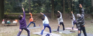 外ヨガ、アウトドアヨガをみんなで楽しもう!群馬,埼玉,長野軽井沢